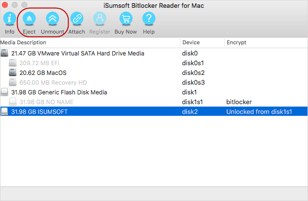 mac os cannot unmount disk