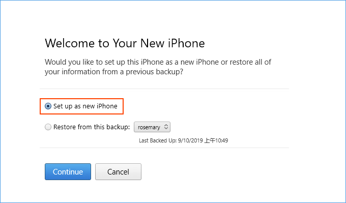 activating iphone asking for password