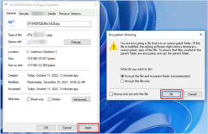 Ways To Password Protect Image File In Windows