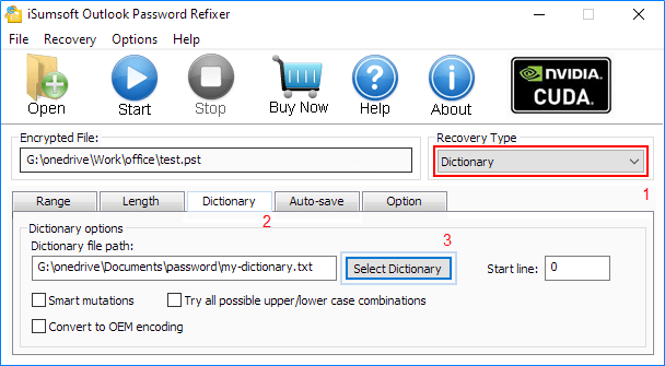 Dictionary Attack